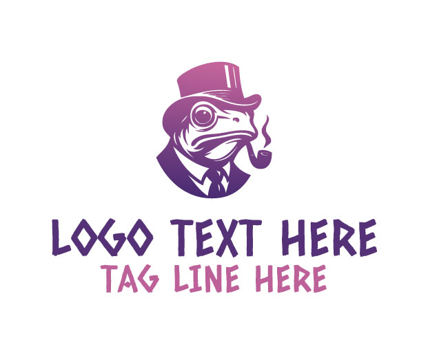 Gentle Frog Icon Logo