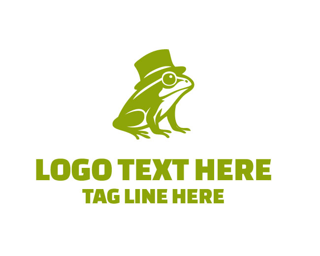 Fantasy Magical Frog Logo