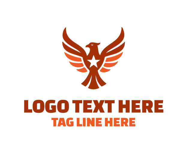 Brown Eagle Star Logo