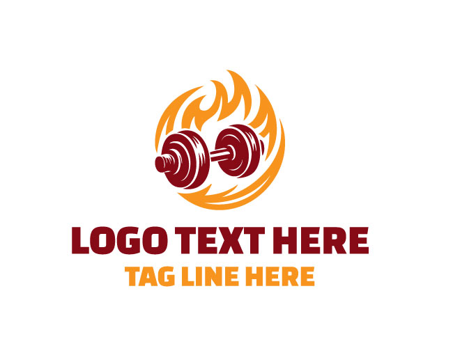 Flame Barbell Fitness Logo