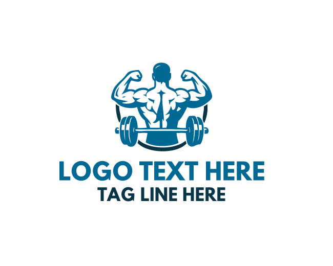 Strong Man Gym Logo