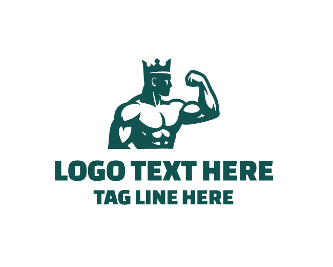 Fitness Strong King Logo