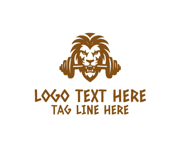 Fitness Lion Logo