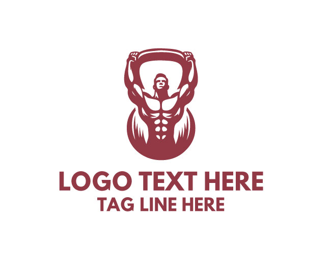 Gym Kettlebell Logo