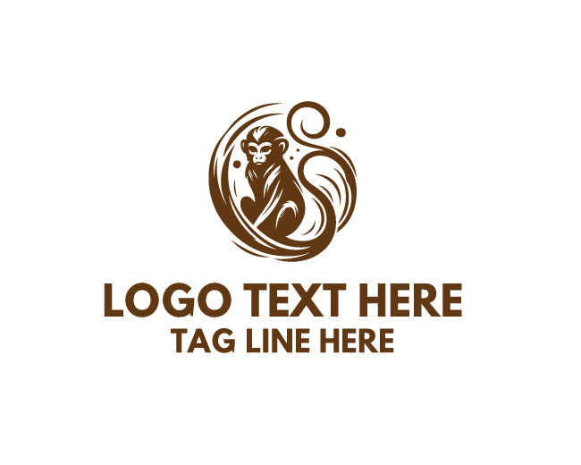 Magic Monkey Minimal Logo