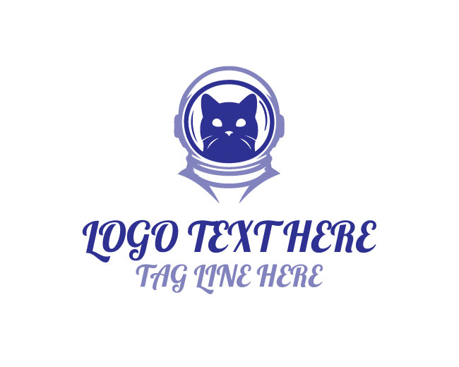 Space Cat Logo