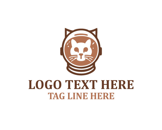 Space Cat Logo