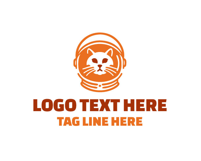 Space Cat Logo