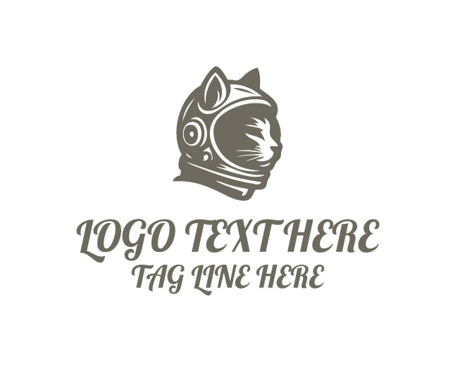 Space Cat Logo