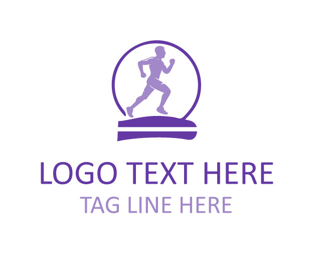 Running Wellness Fitness Logo