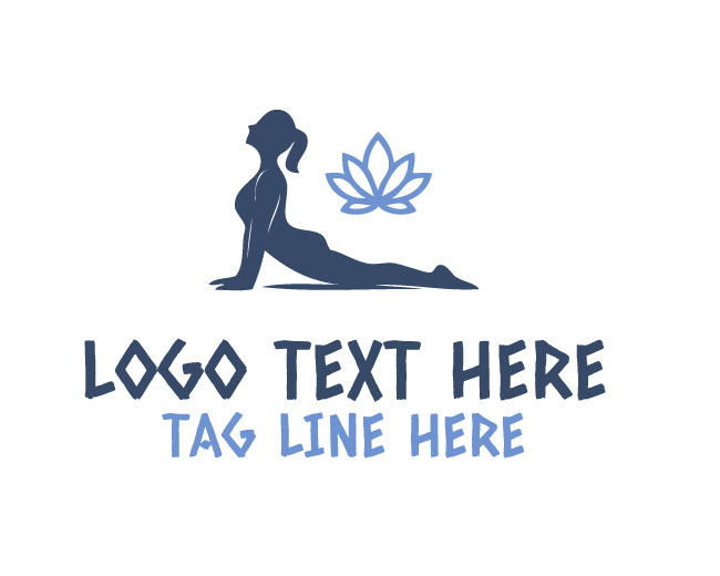 Yoga Minimal Logo