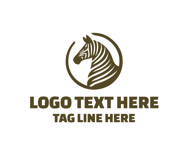 Zebra Minimal Logo