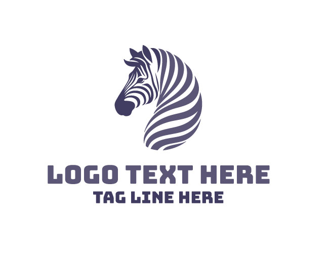 Zebra Abstract Logo