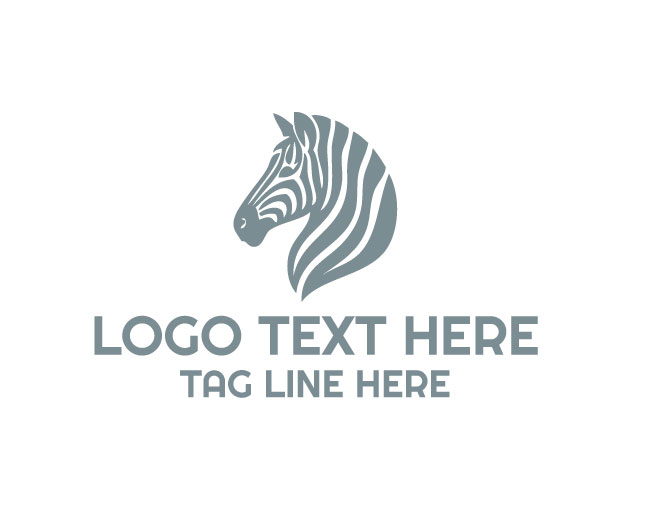 Zebra Face Logo