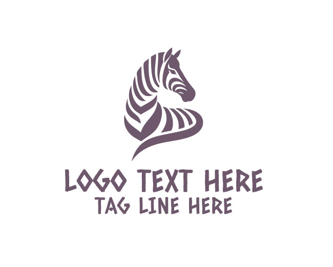 Zebra style Logo
