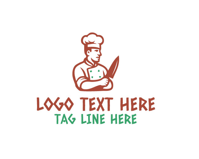  Chef Premium Kitchen Logo