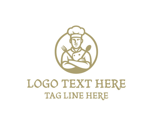Chef Golden Plate Logo