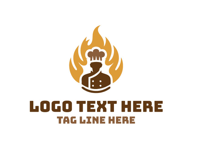 Flame Chef Royal Grill Logo