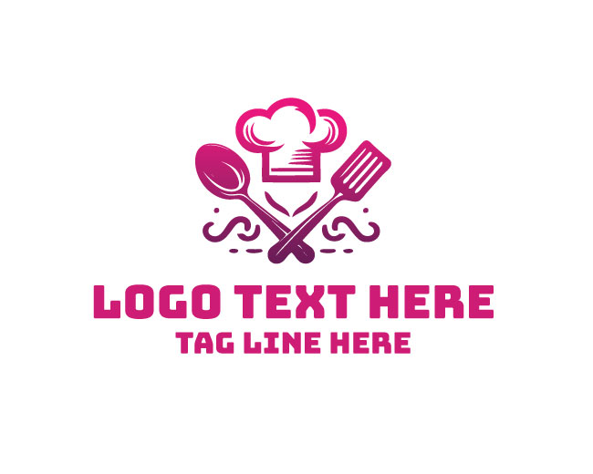 Premium Fork Kitchen Logo