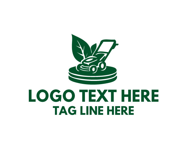  Lawn Mower Nature Trim Logo