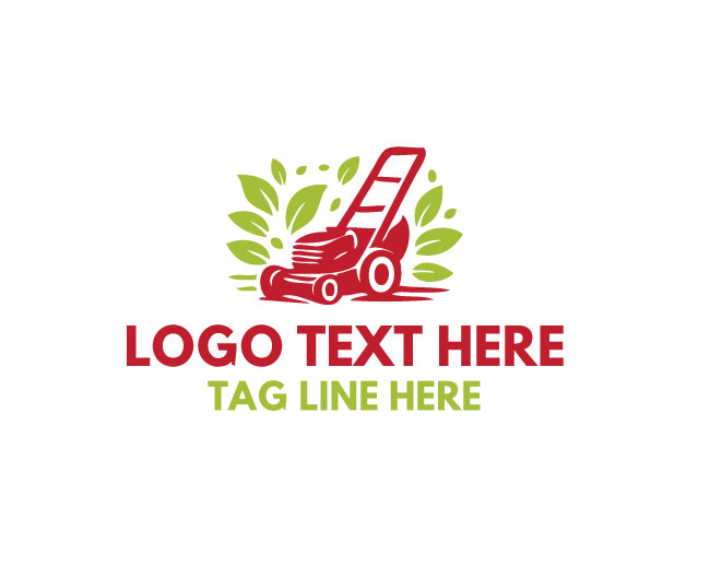 Lawn Mower Eco Blade Logo