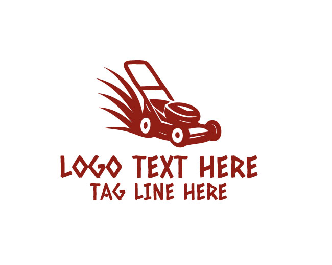  Lawn Mower Garden Expert Logo