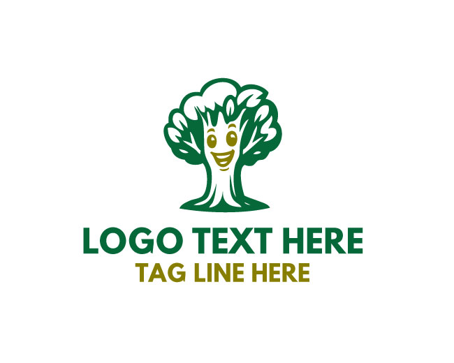 Mascot Tree Nature Logo