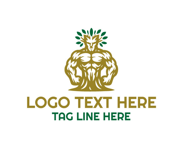 Happy Tree Character Logo