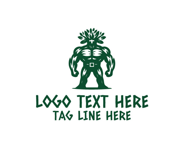 Tree Guardian Mascot Logo