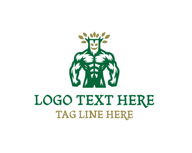  Cartoon Tree Mascot Logo