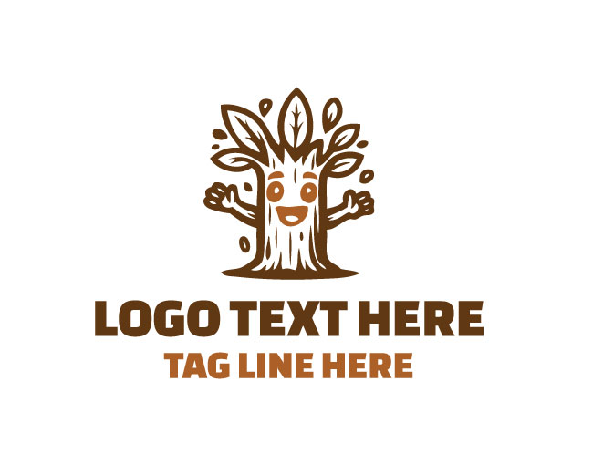 Wise Tree Mascot Logo