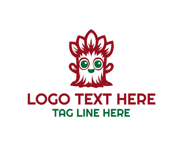 Tree Hero Mascot Logo