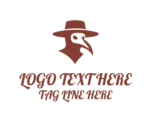 Raven Plague Doctor Logo
