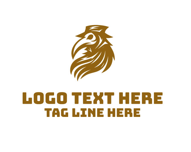 Professional Plague Doctor Knight Crest Logo SVG