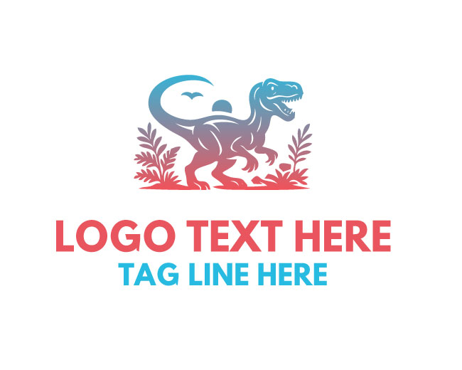 Jurassic Dinosaur Logo