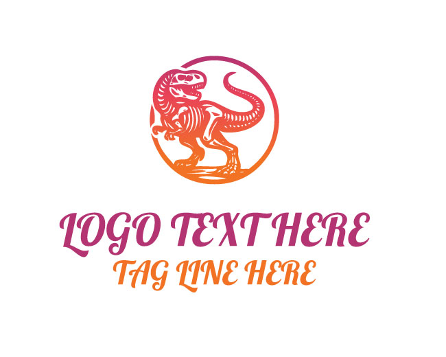 Cute Dino Logo