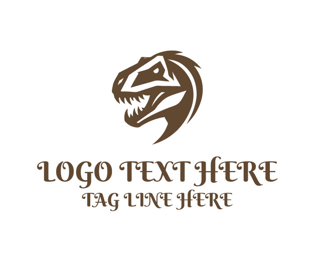 Rex Force Dinosaur Logo