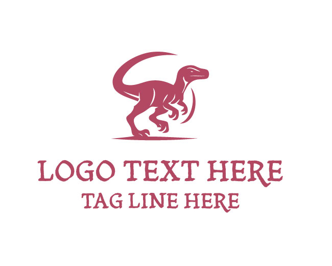 Thunder Jaw Dinosaur Logo