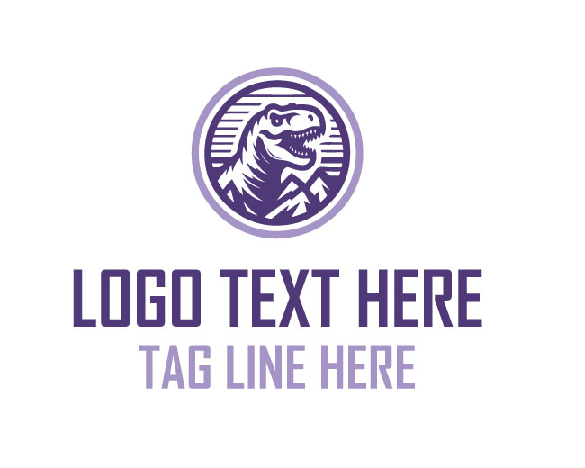 Beast Dinosaur Logo