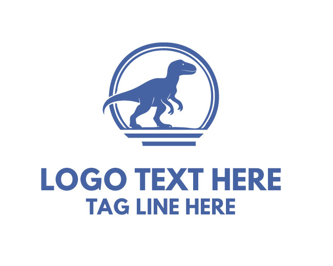 Battle Claw Dinosaur Logo