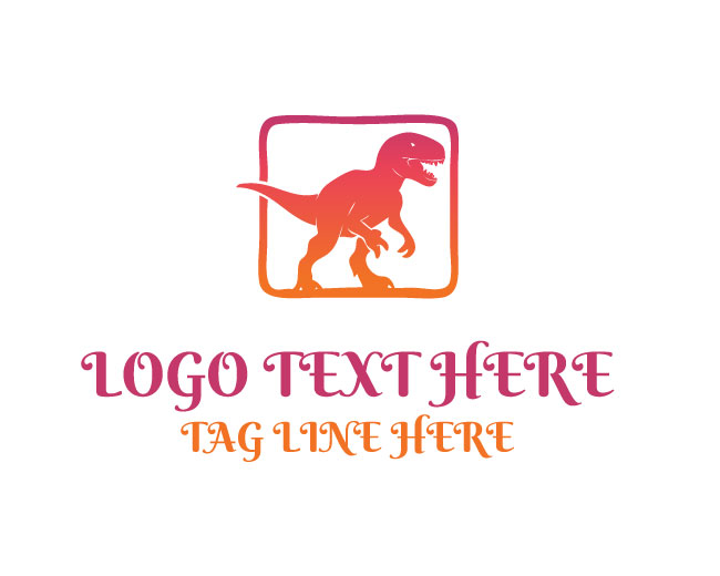 Mega Claw Dinosaur Logo