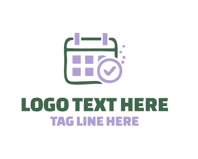 Organized Calendar Logo