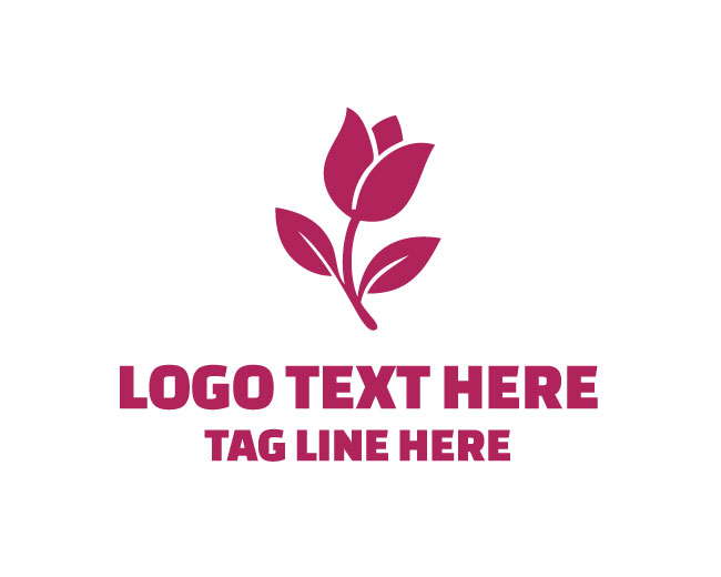 Professional Rose Flower Logo 