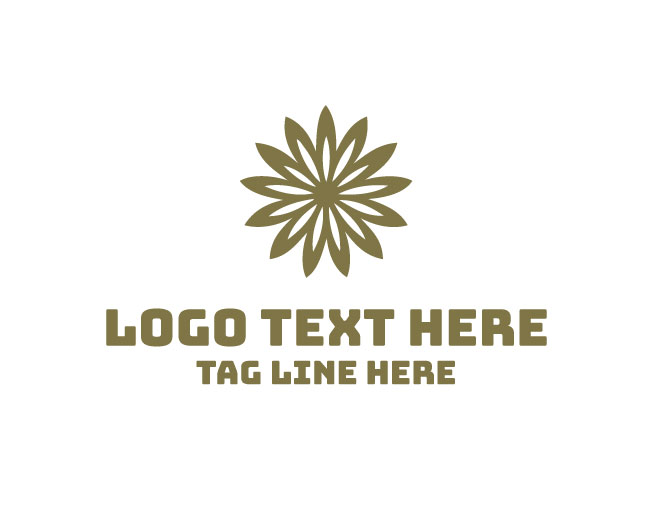 Professional Garden Flower Logo 