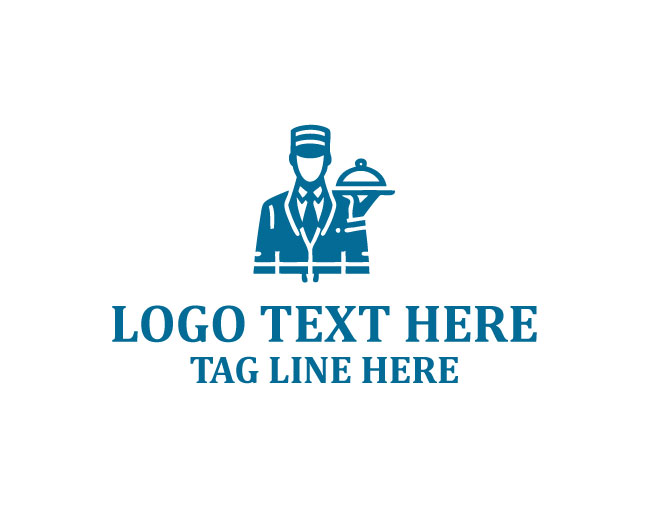 Online Food Service Logo