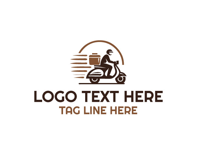 Premium Food Delivery Logo