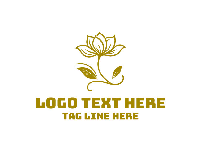 Professional Luxury Flower Logo