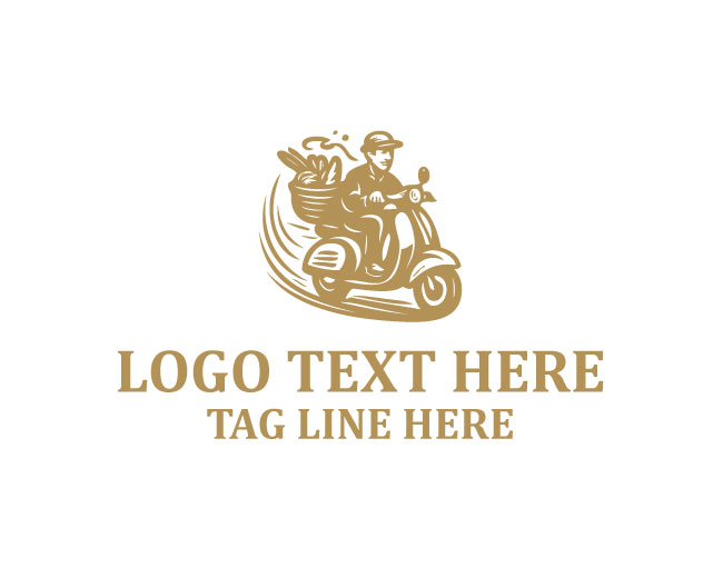 Flash Food Delivery Logo