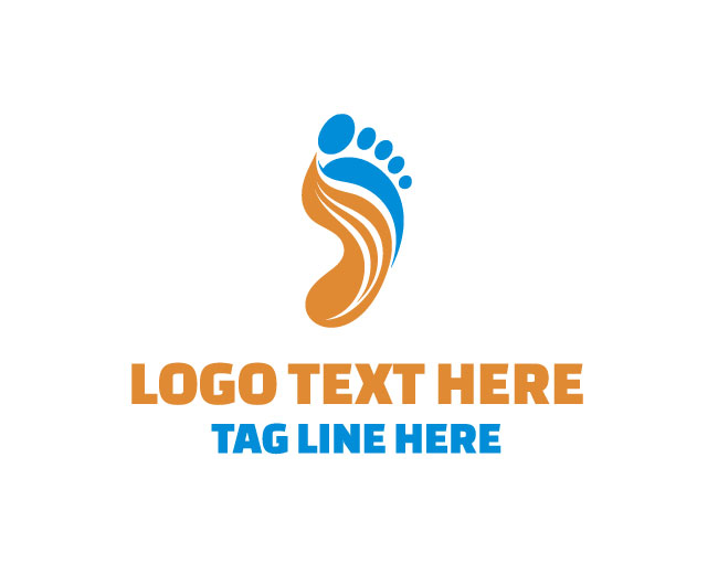 Podiatry Foot Logo