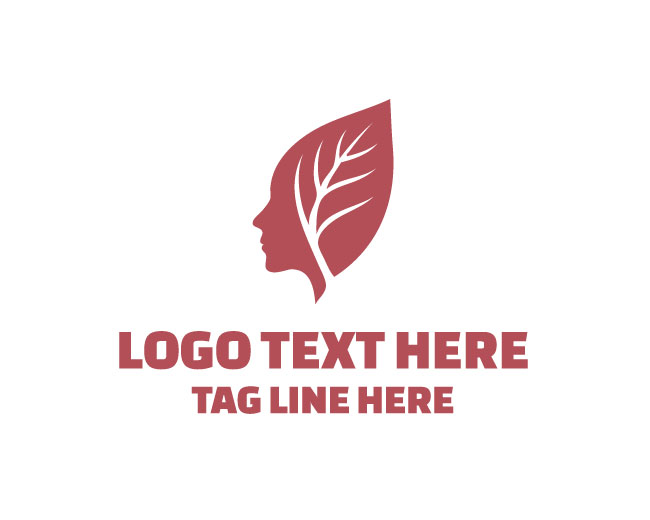 Professional Eco Brain Head Logo